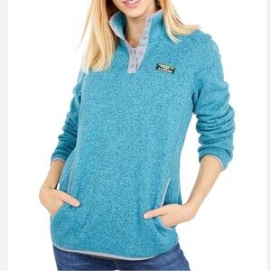 Women's L.L.Bean Sweater Fleece Pullover Size M
